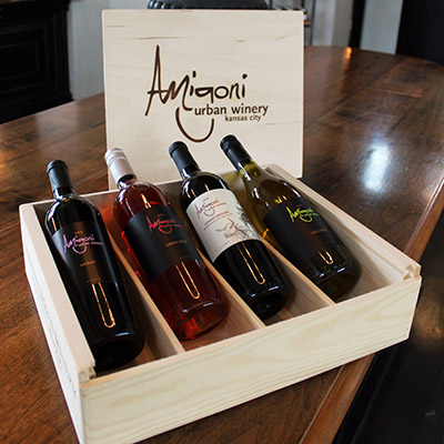 Product Image for Logo Wooden Wine Box